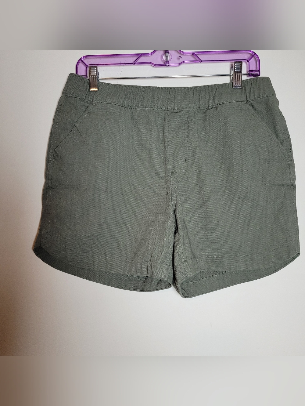Carhartt Men Casual Shorts Relaxed Fit Small Green Draw String W:32"